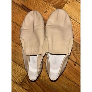Bloch Jazz Shoes Tan Size 2 Youth Dance Shoes Split Sole Buttery Soft Leather